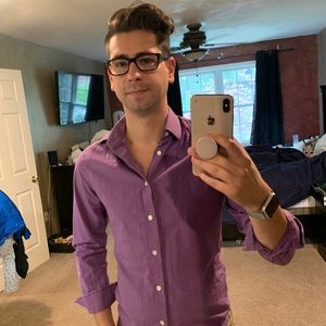 Express Purple Dress Shirt